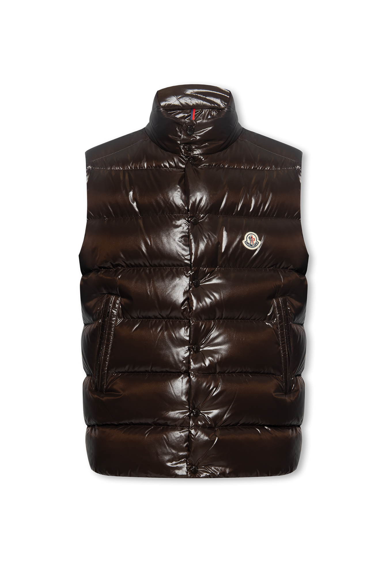 Brown 'Tibb' down vest Moncler - Vitkac Canada